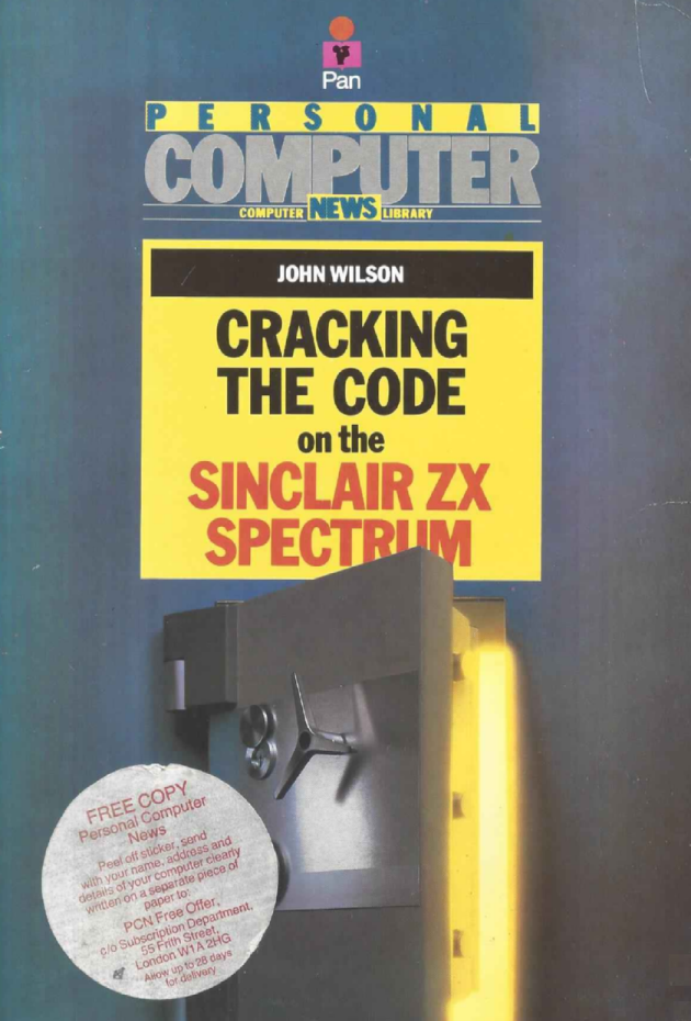 Cracking The Code on the Sinclair ZX Spectrum - Front Cover