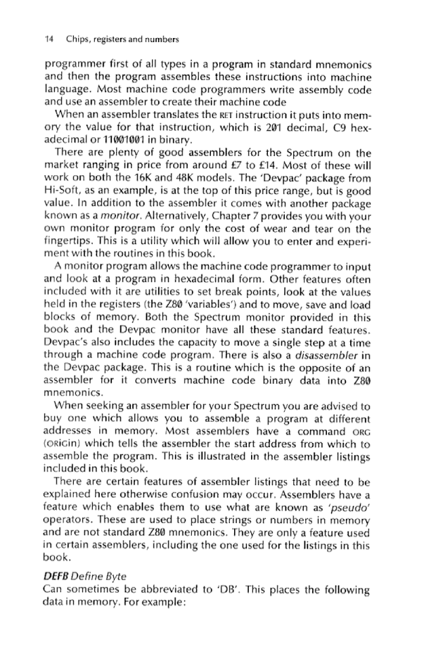 Cracking The Code on the Sinclair ZX Spectrum - Page 14