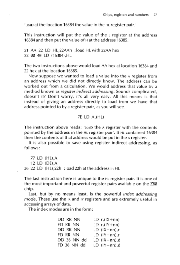 Cracking The Code on the Sinclair ZX Spectrum - Page 27