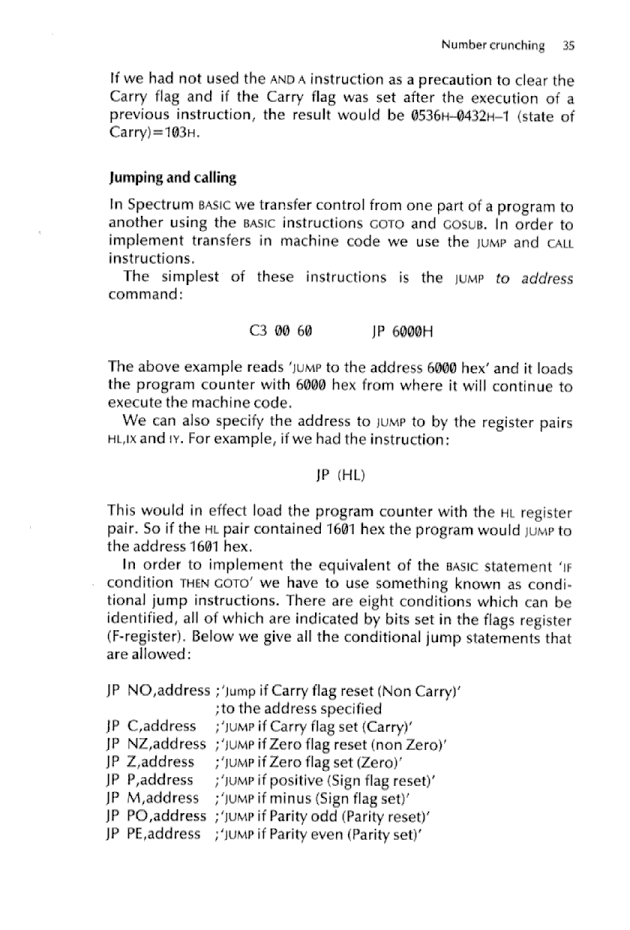 Cracking The Code on the Sinclair ZX Spectrum - Page 35