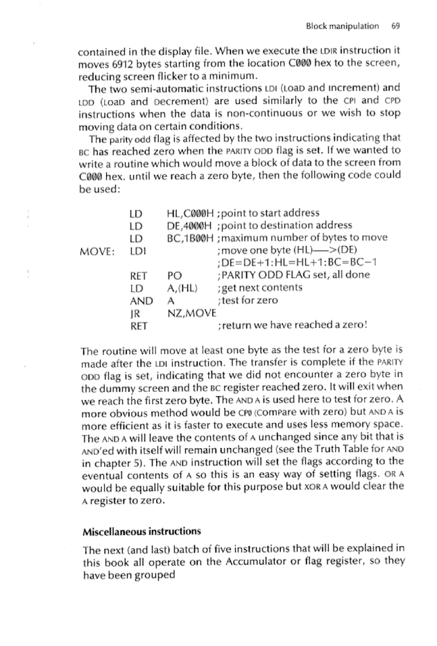 Cracking The Code on the Sinclair ZX Spectrum - Page 69