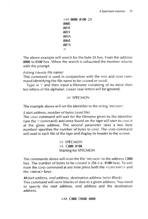 Cracking The Code on the Sinclair ZX Spectrum - Page 75