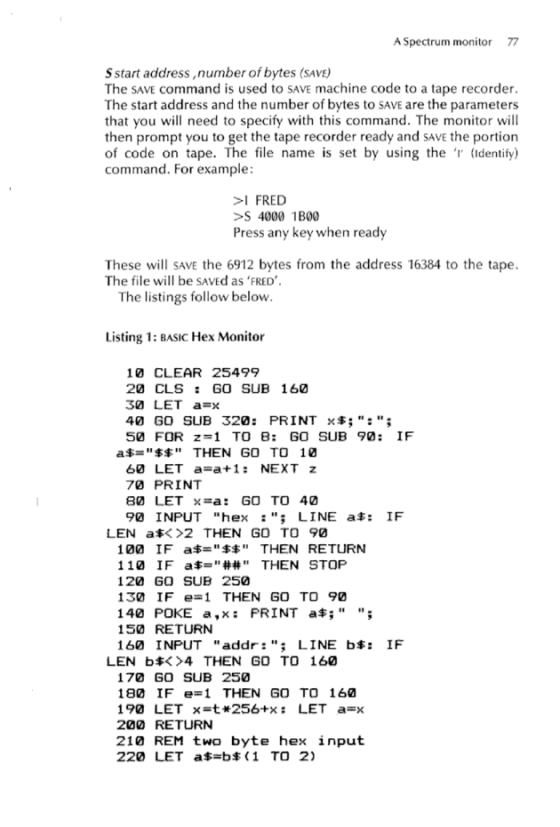Cracking The Code on the Sinclair ZX Spectrum - Page 77