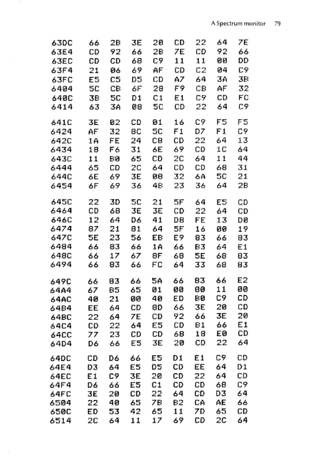 Cracking The Code on the Sinclair ZX Spectrum - Page 79