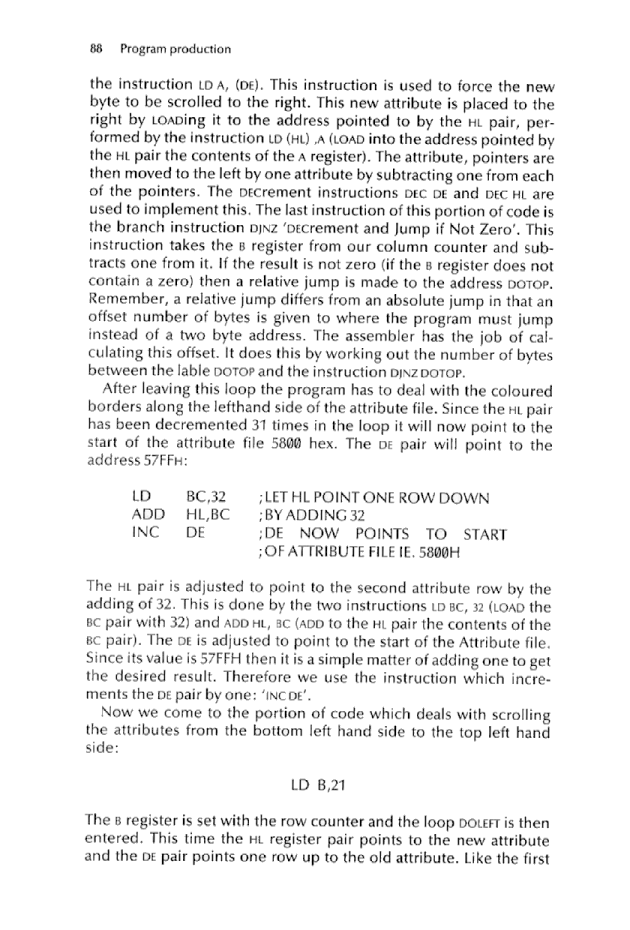 Cracking The Code on the Sinclair ZX Spectrum - Page 88