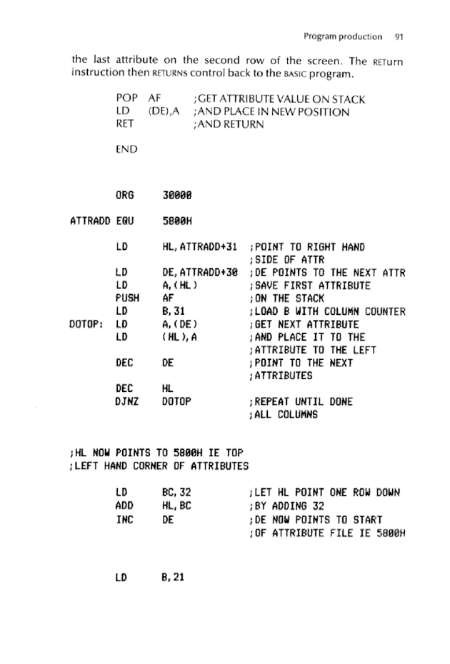 Cracking The Code on the Sinclair ZX Spectrum - Page 91
