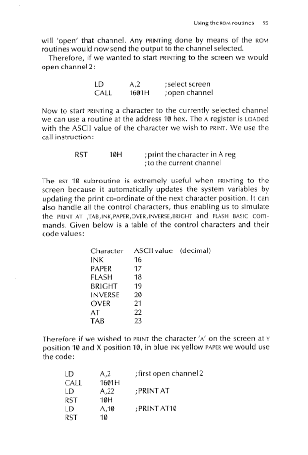 Cracking The Code on the Sinclair ZX Spectrum - Page 95