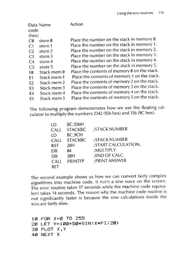 Cracking The Code on the Sinclair ZX Spectrum - Page 119