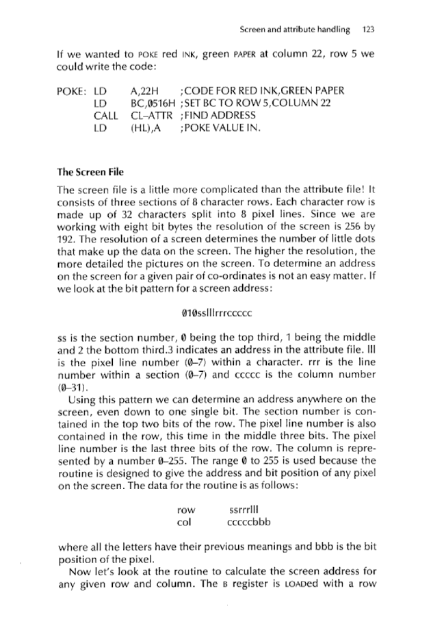 Cracking The Code on the Sinclair ZX Spectrum - Page 123