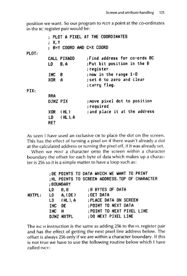 Cracking The Code on the Sinclair ZX Spectrum - Page 125