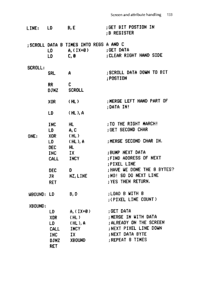Cracking The Code on the Sinclair ZX Spectrum - Page 133