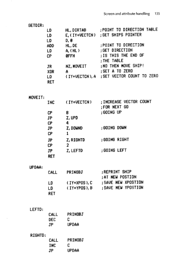 Cracking The Code on the Sinclair ZX Spectrum - Page 135