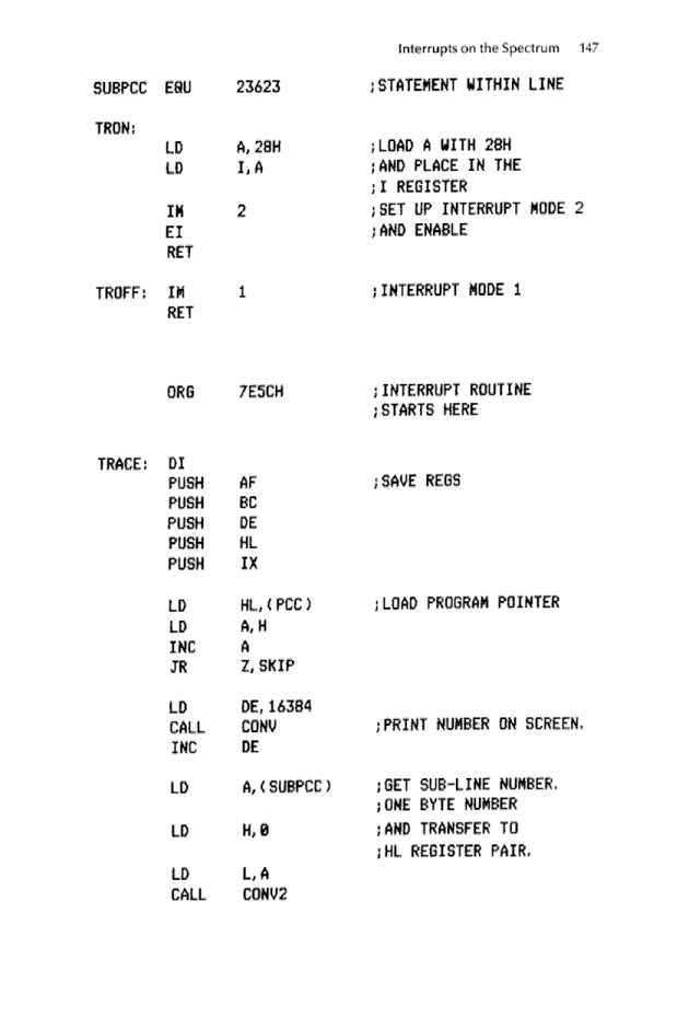 Cracking The Code on the Sinclair ZX Spectrum - Page 147