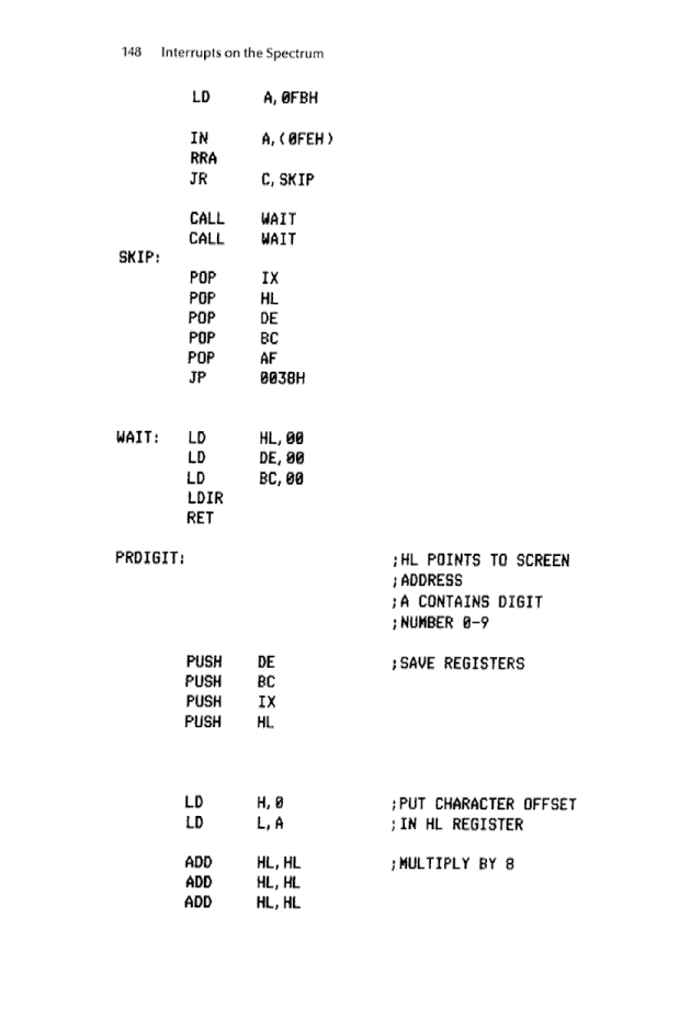 Cracking The Code on the Sinclair ZX Spectrum - Page 148