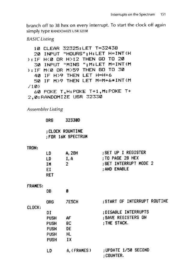 Cracking The Code on the Sinclair ZX Spectrum - Page 151