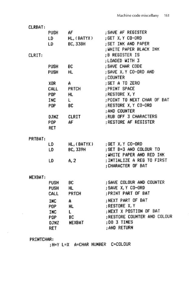 Cracking The Code on the Sinclair ZX Spectrum - Page 161