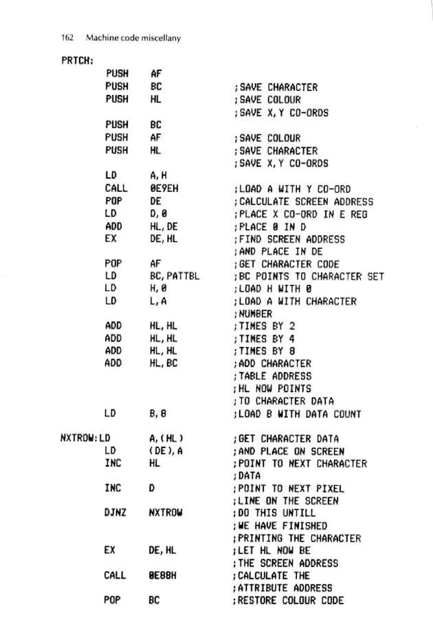 Cracking The Code on the Sinclair ZX Spectrum - Page 162