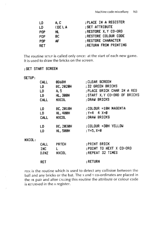 Cracking The Code on the Sinclair ZX Spectrum - Page 163