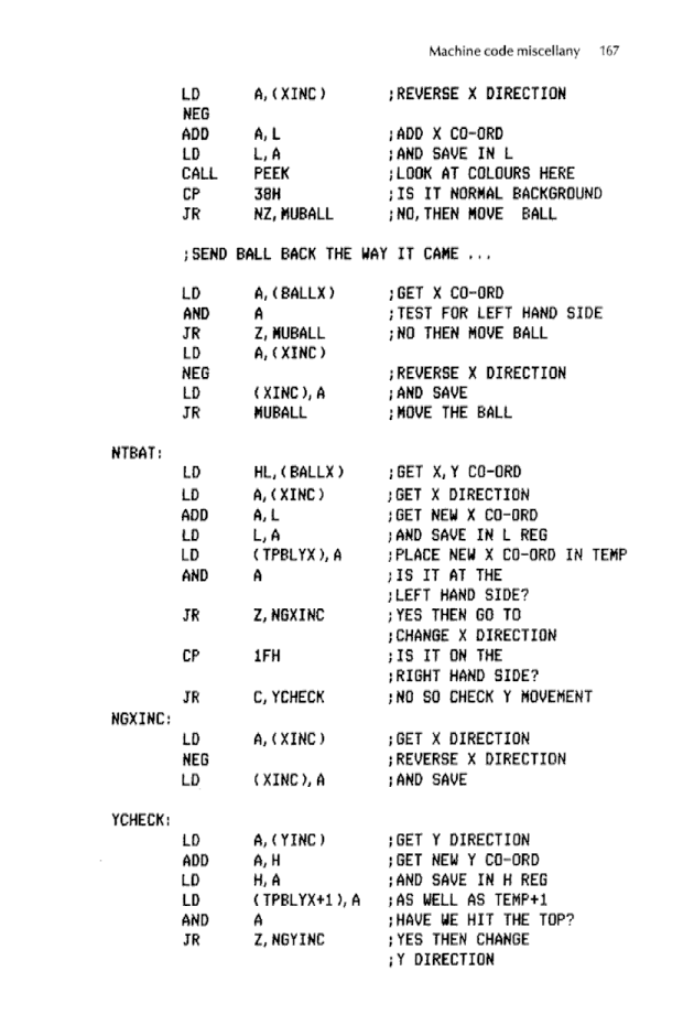 Cracking The Code on the Sinclair ZX Spectrum - Page 167