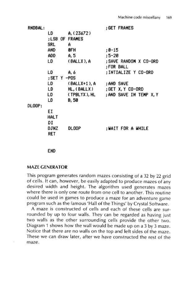 Cracking The Code on the Sinclair ZX Spectrum - Page 169