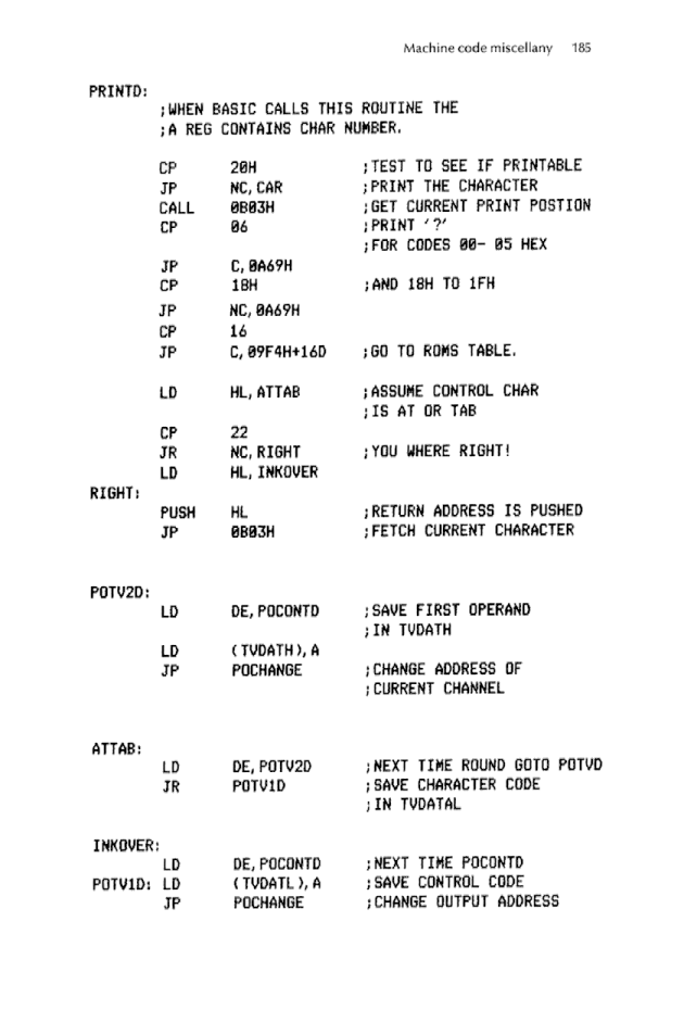 Cracking The Code on the Sinclair ZX Spectrum - Page 185