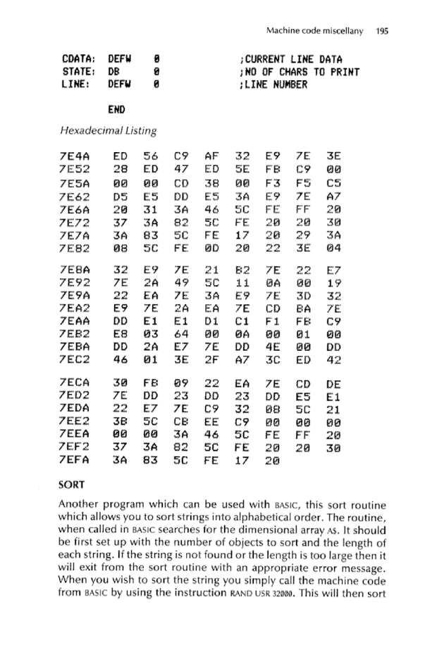 Cracking The Code on the Sinclair ZX Spectrum - Page 195