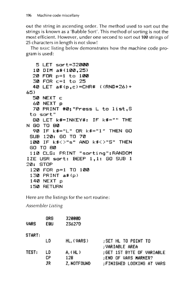 Cracking The Code on the Sinclair ZX Spectrum - Page 196