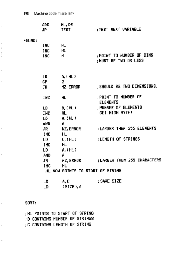 Cracking The Code on the Sinclair ZX Spectrum - Page 198