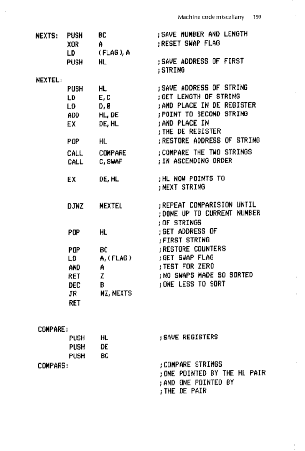 Cracking The Code on the Sinclair ZX Spectrum - Page 199