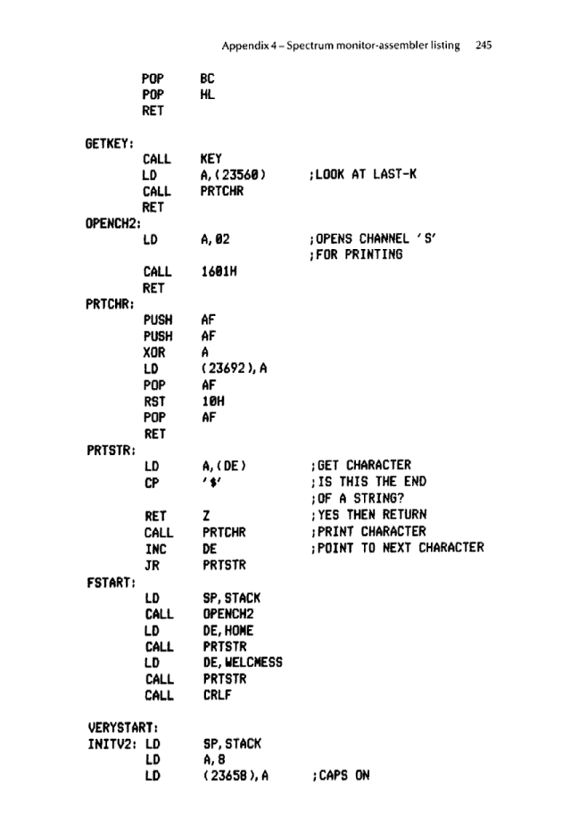 Cracking The Code on the Sinclair ZX Spectrum - Page 245