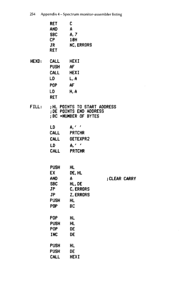 Cracking The Code on the Sinclair ZX Spectrum - Page 254