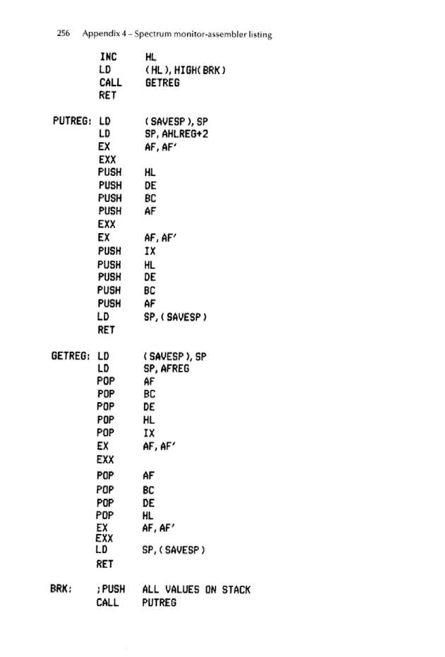 Cracking The Code on the Sinclair ZX Spectrum - Page 256