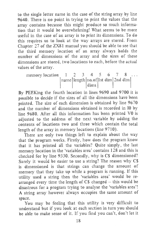 The Art of Programming the 16K ZX81 - Page 18