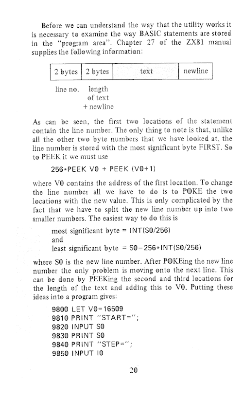 The Art of Programming the 16K ZX81 - Page 20