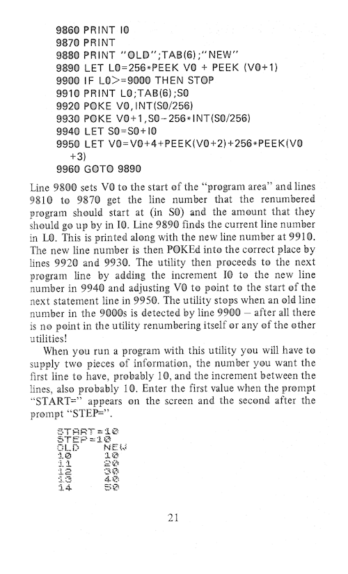 The Art of Programming the 16K ZX81 - Page 21