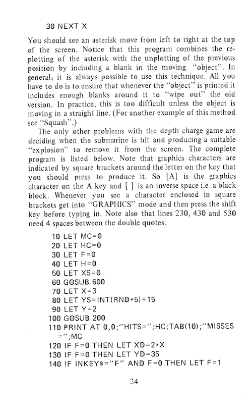 The Art of Programming the 16K ZX81 - Page 24