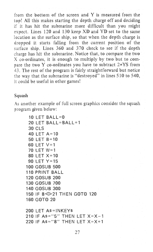 The Art of Programming the 16K ZX81 - Page 27