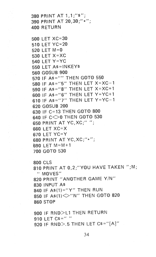The Art of Programming the 16K ZX81 - Page 34