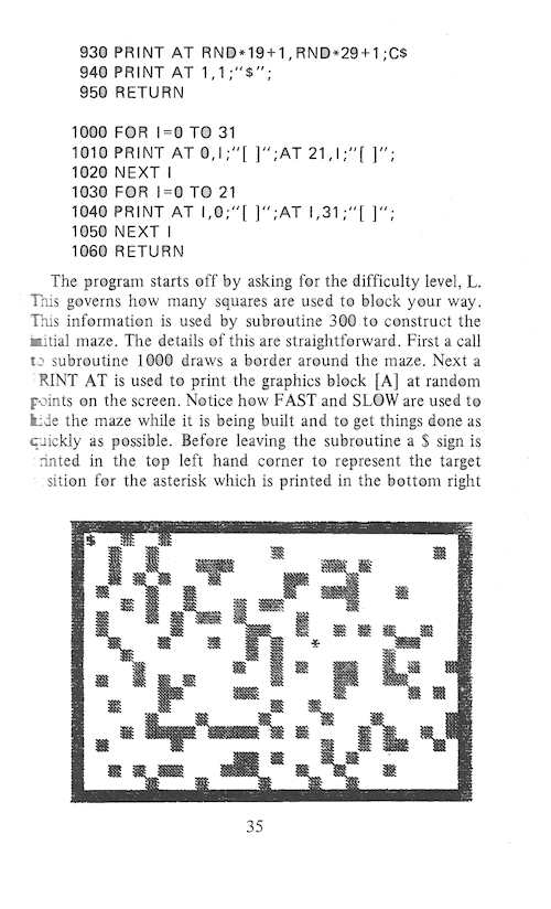 The Art of Programming the 16K ZX81 - Page 35