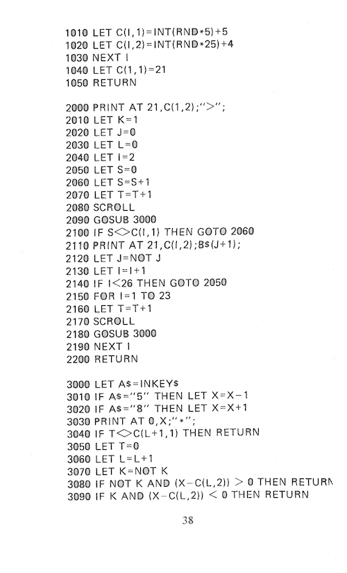 The Art of Programming the 16K ZX81 - Page 38