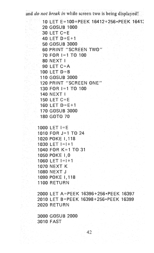 The Art of Programming the 16K ZX81 - Page 42
