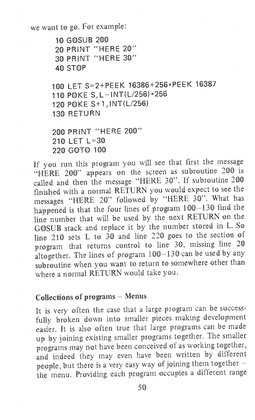The Art of Programming the 16K ZX81 - Page 50