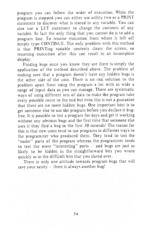 The Art of Programming the 16K ZX81 - Page 54