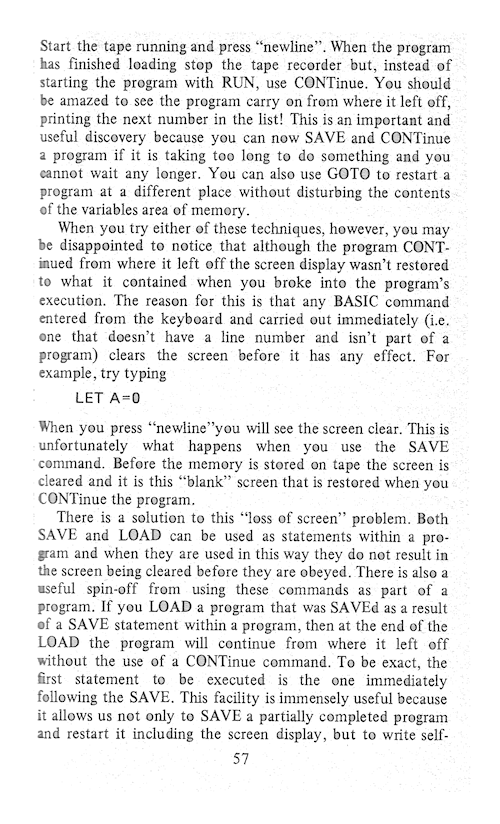 The Art of Programming the 16K ZX81 - Page 57