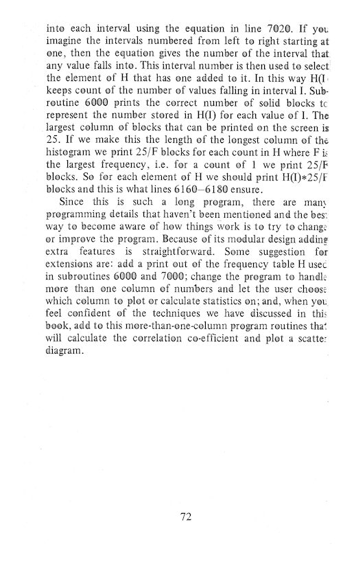 The Art of Programming the 16K ZX81 - Page 72