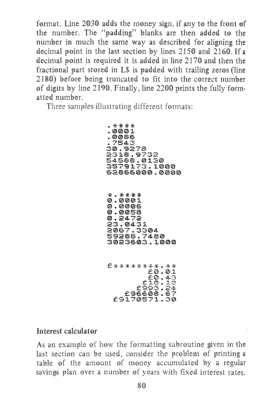 The Art of Programming the 16K ZX81 - Page 80