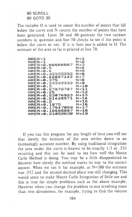 The Art of Programming the 16K ZX81 - Page 104