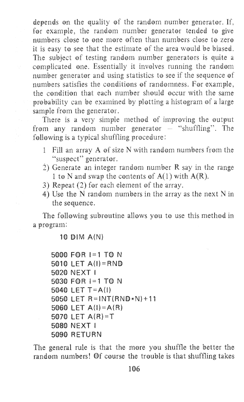 The Art of Programming the 16K ZX81 - Page 106