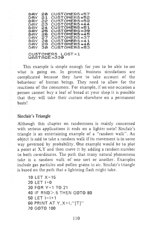 The Art of Programming the 16K ZX81 - Page 110