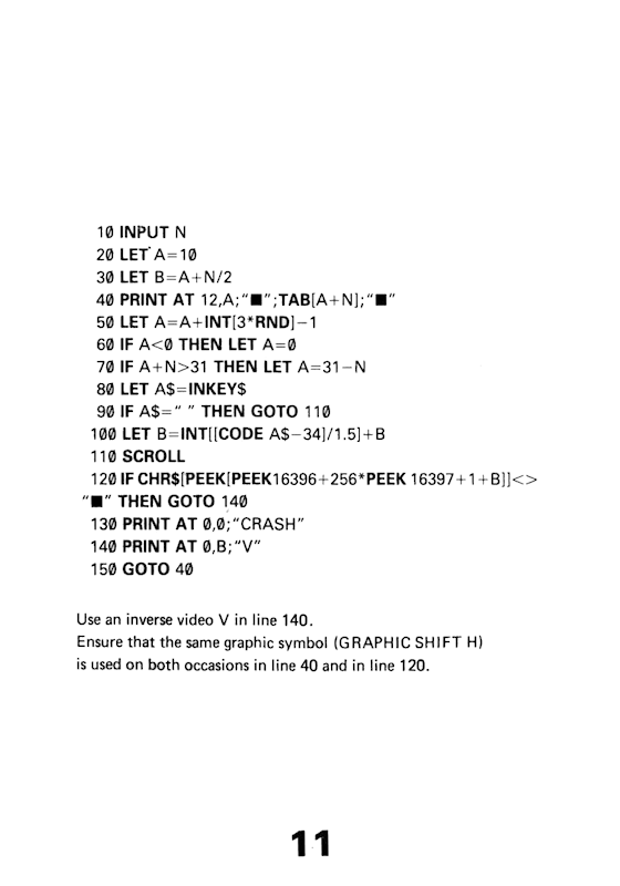30 Programs For The ZX81 - Page 11